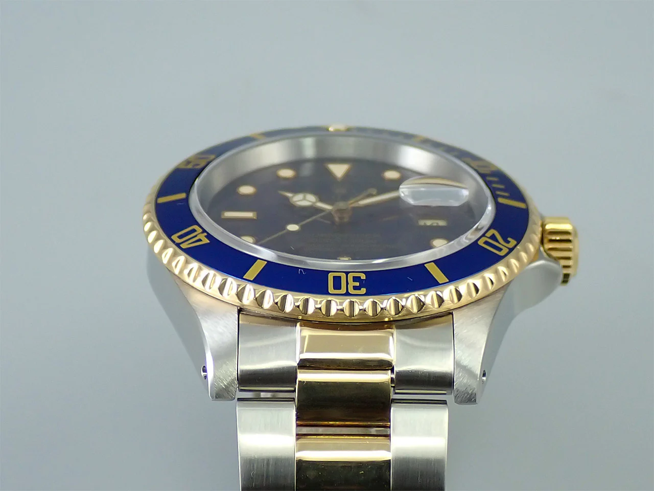 ロレックス サブマリーナー デイト Ref.16613 ステンレススチール/イエローゴールド ブルー文字盤 - Image 6