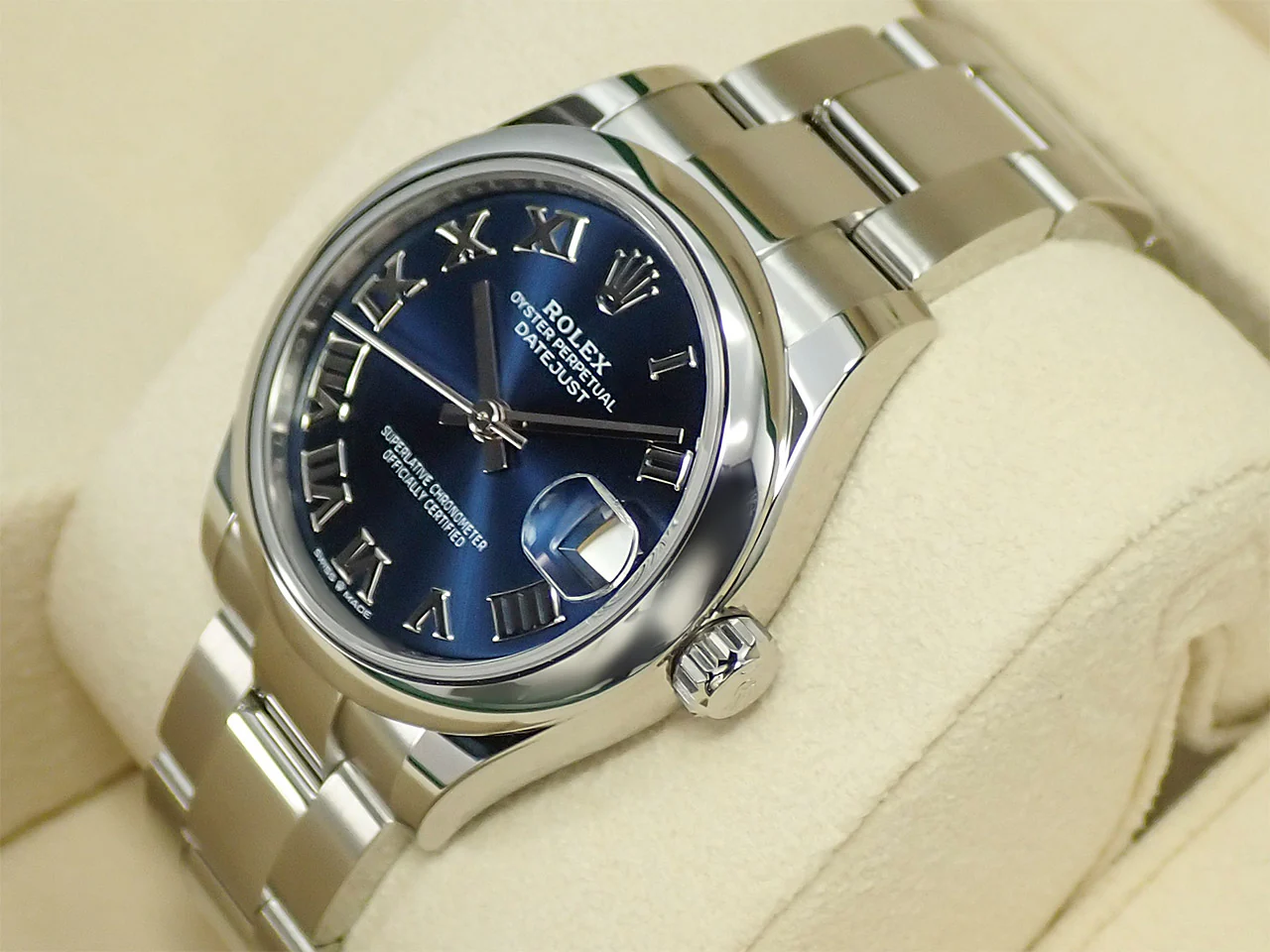 ロレックス デイトジャスト31 Ref.278240 ステンレススチール ブルー文字盤 - Image 4