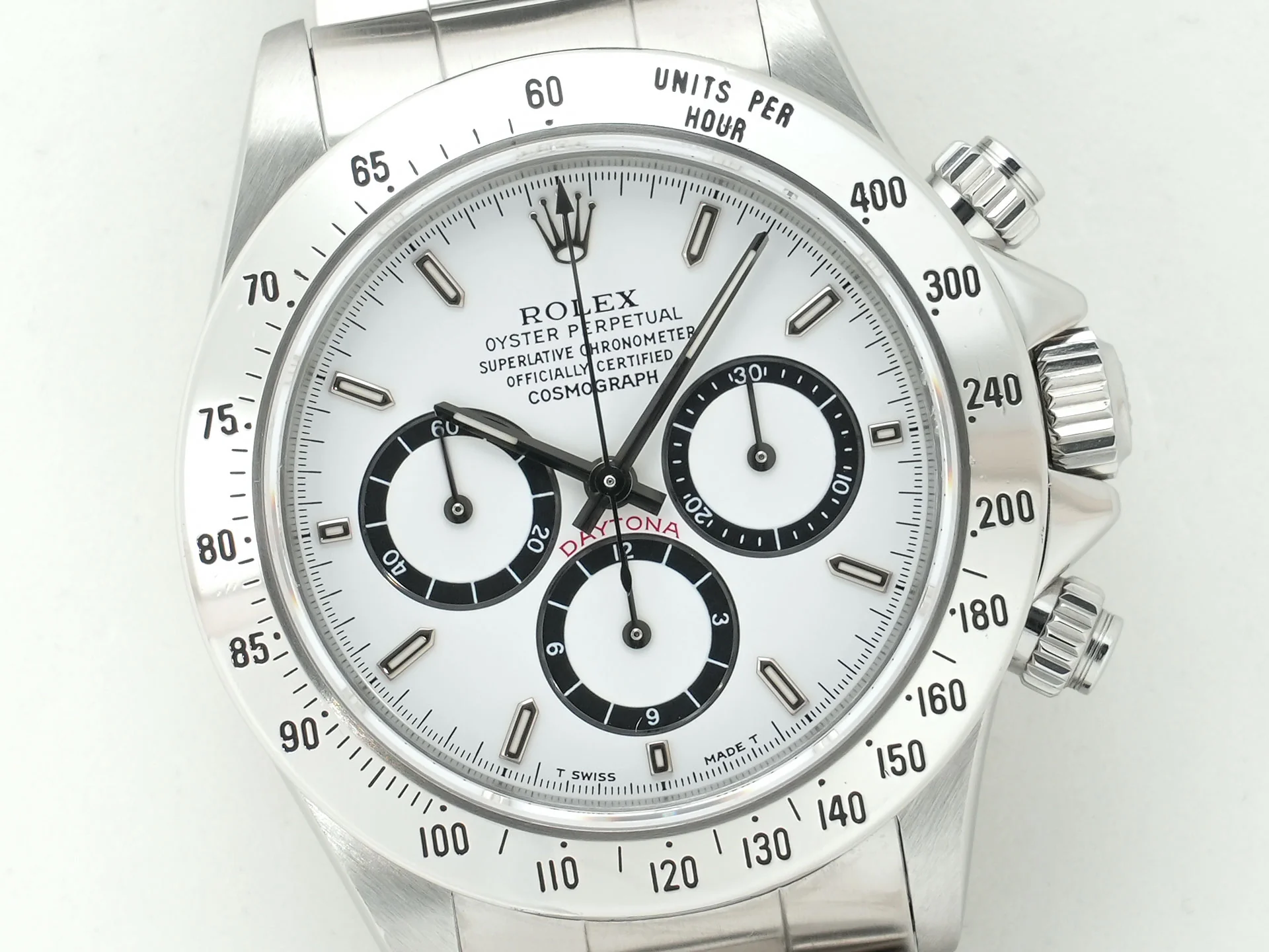 ロレックス デイトナ エルプリメロ Ref.16520 ステンレススチール ホワイト文字盤 中古 k6vri7k2 - Image 3