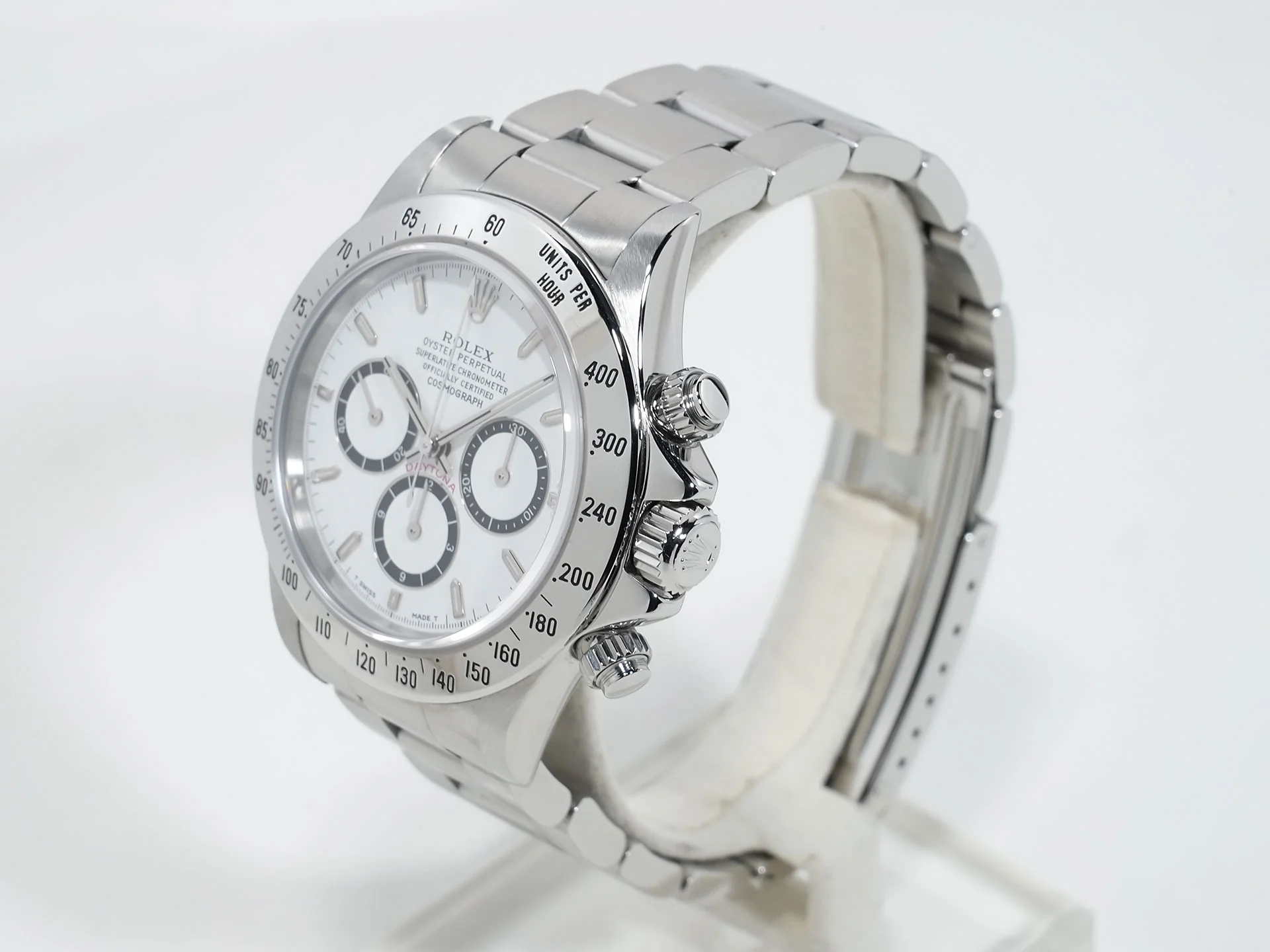 ロレックス デイトナ エルプリメロ Ref.16520 ステンレススチール ホワイト文字盤 中古 k6vri7k2 - Image 4