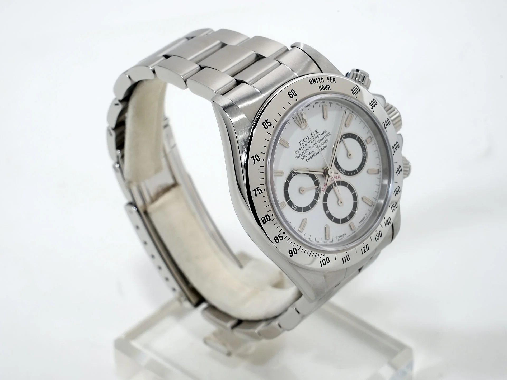 ロレックス デイトナ エルプリメロ Ref.16520 ステンレススチール ホワイト文字盤 中古 k6vri7k2 - Image 5