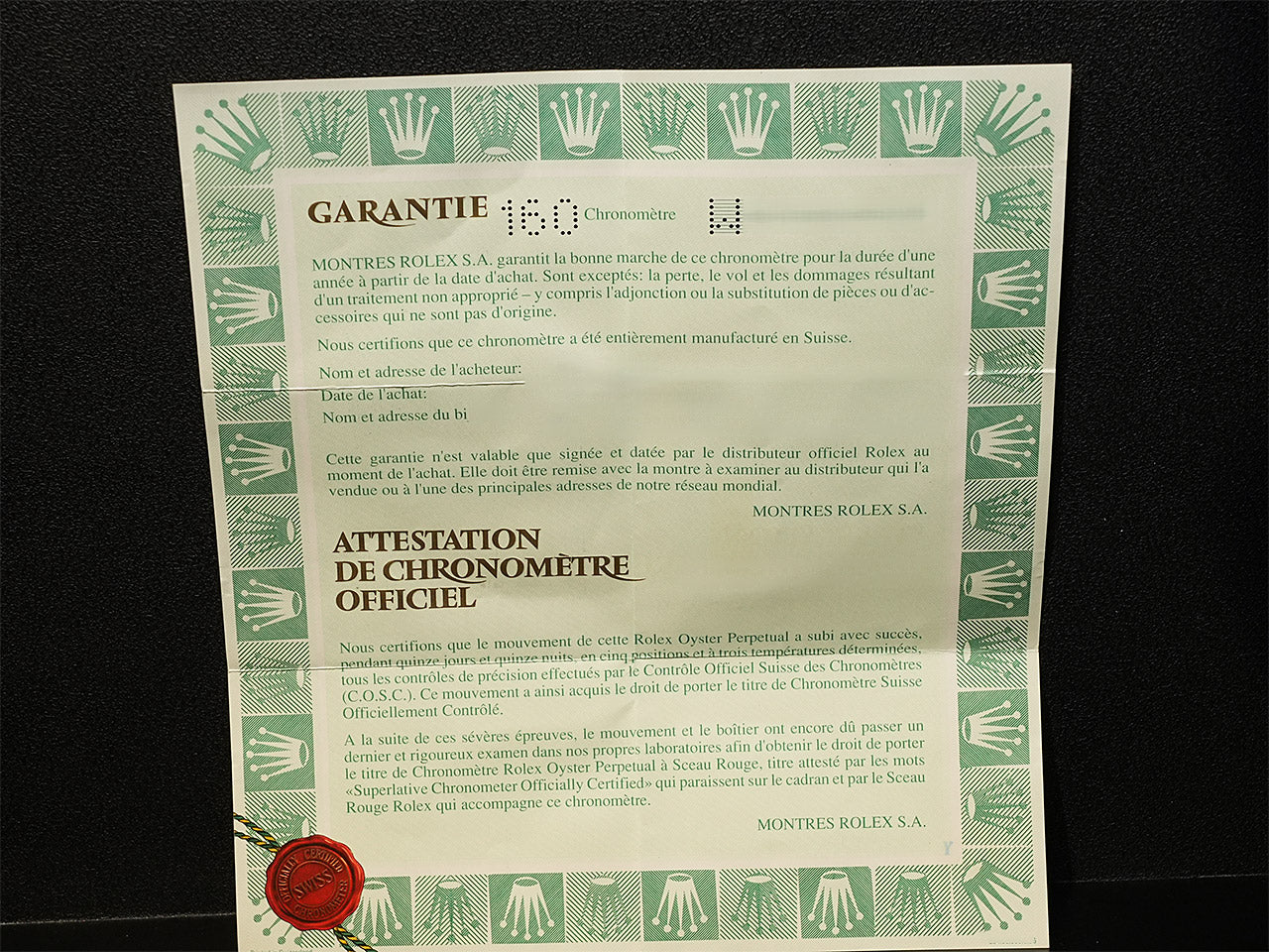 ロレックス デイデイト36 Ref.18238 イエローゴールド オニキス文字盤 - Image 10