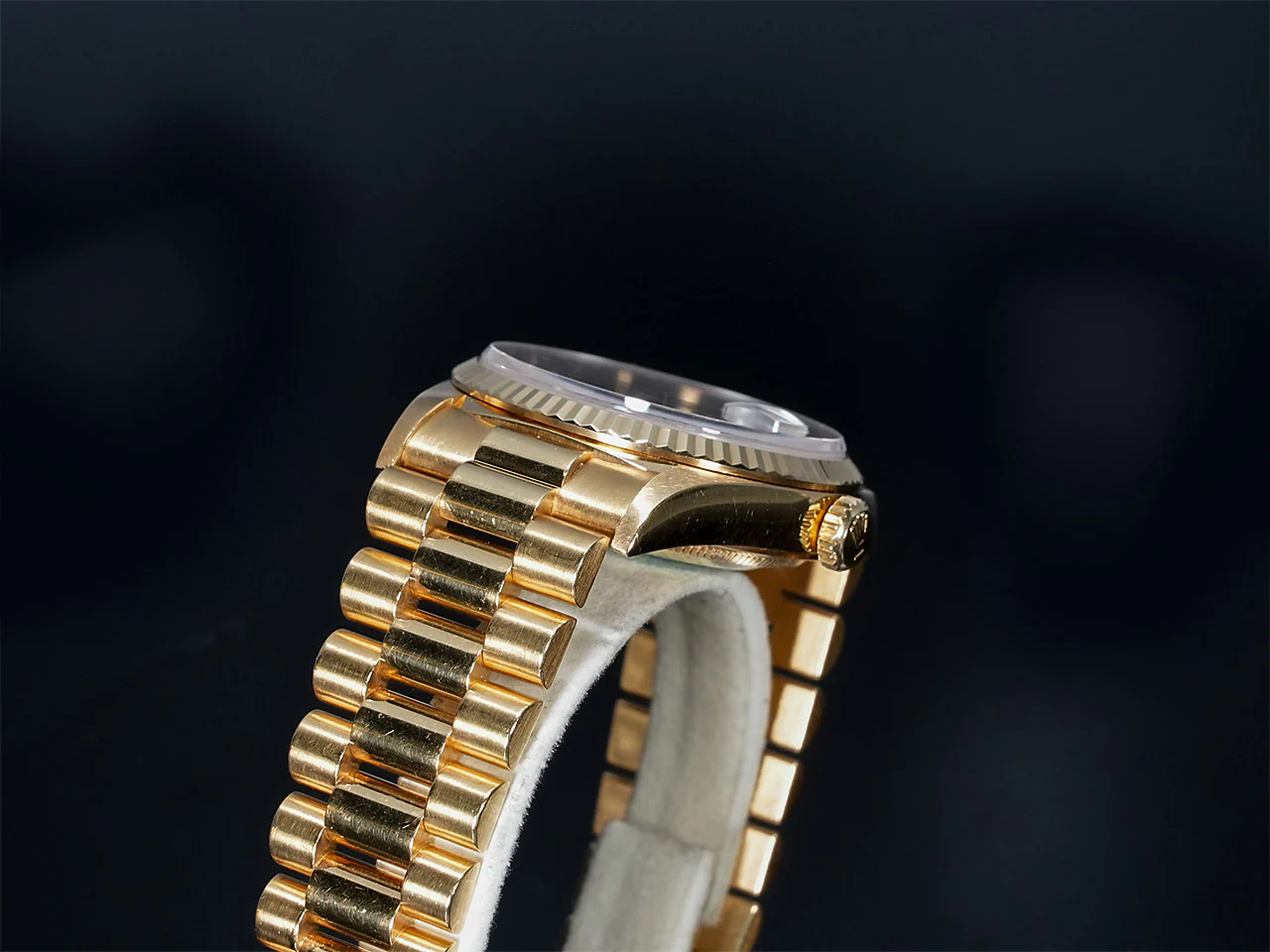 ロレックス デイデイト36 Ref.18238 イエローゴールド オニキス文字盤 - Image 6