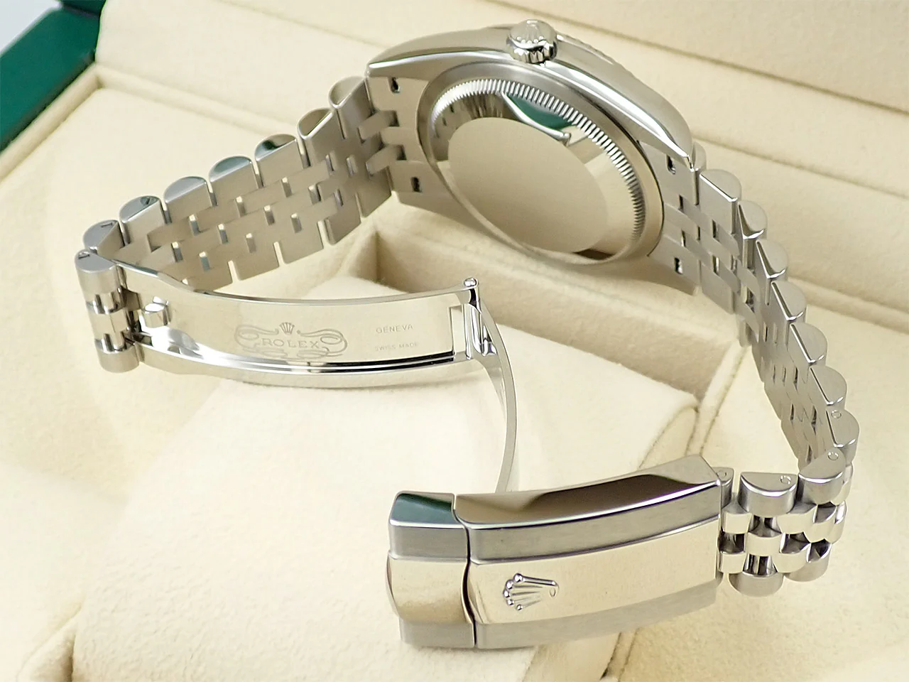 ロレックス デイトジャスト36 Ref.126234 ステンレススチール/ホワイトゴールド シルバー文字盤 ジュビリーブレスレット - Image 7