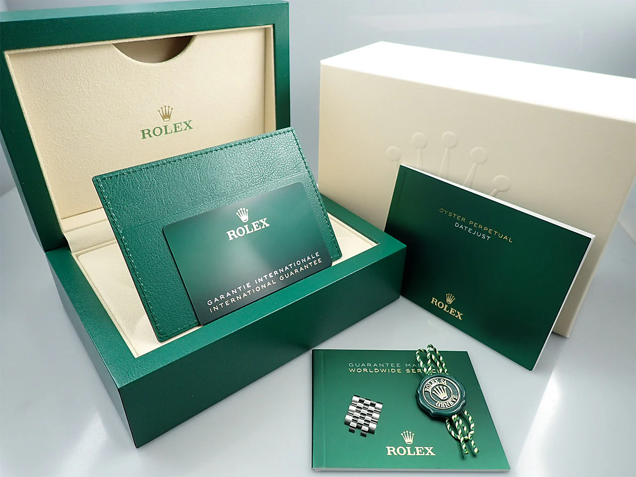 ロレックス デイトジャスト36 Ref.126234 ステンレススチール/ホワイトゴールド シルバー文字盤 ジュビリーブレスレット - Image 8