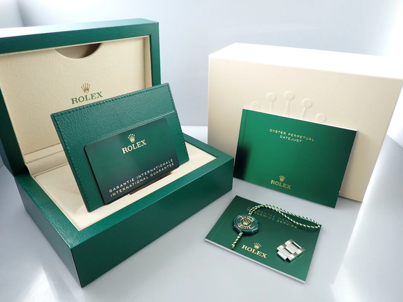 ロレックス デイトジャスト36 Ref.126200 ステンレススチール ブライトブルー文字盤 オイスターブレスレット 未使用 K8V21FJ1 - Image 8