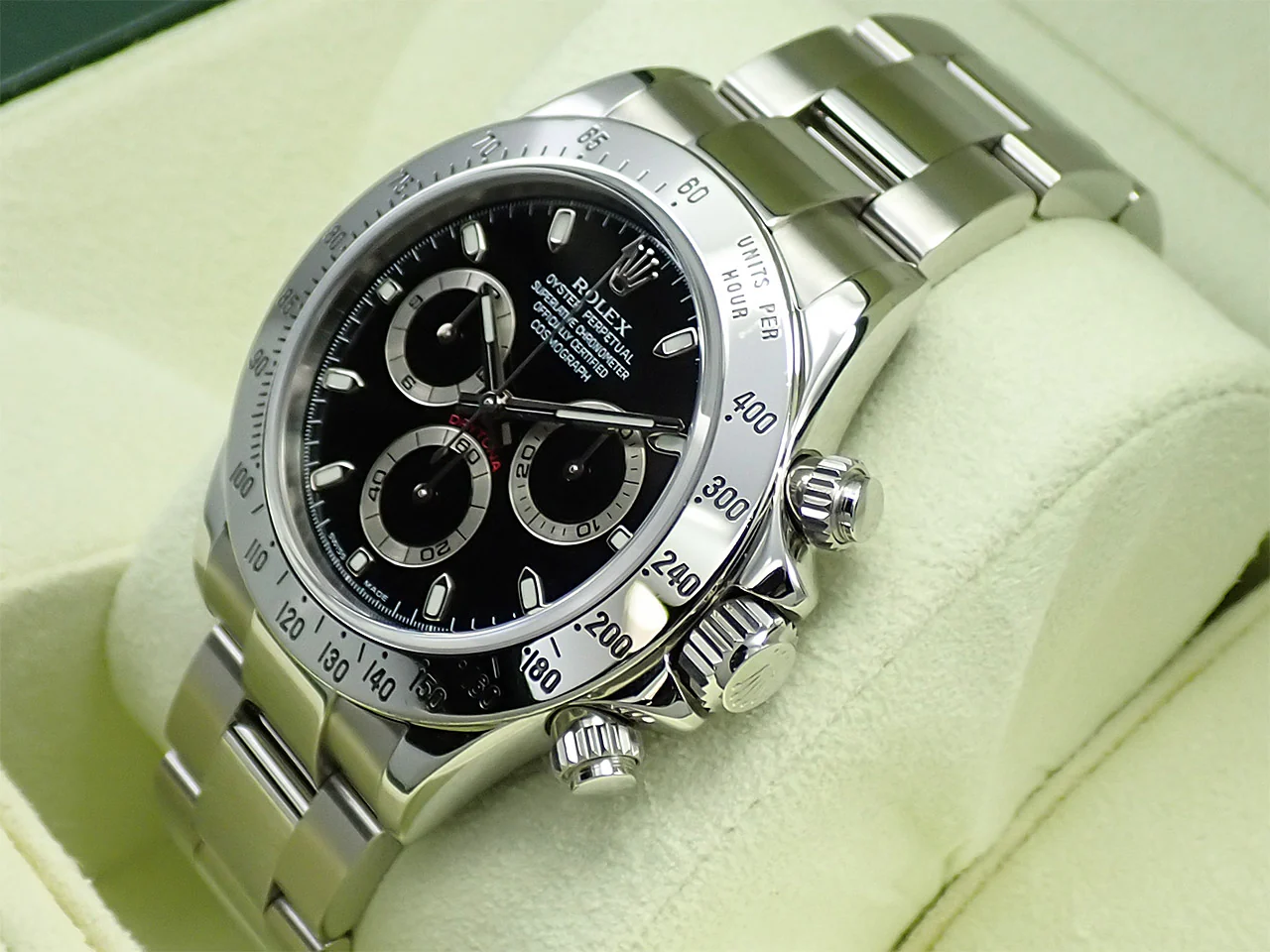 ロレックス デイトナ Ref.116520 ステンレススチール ブラック文字盤 - Image 4
