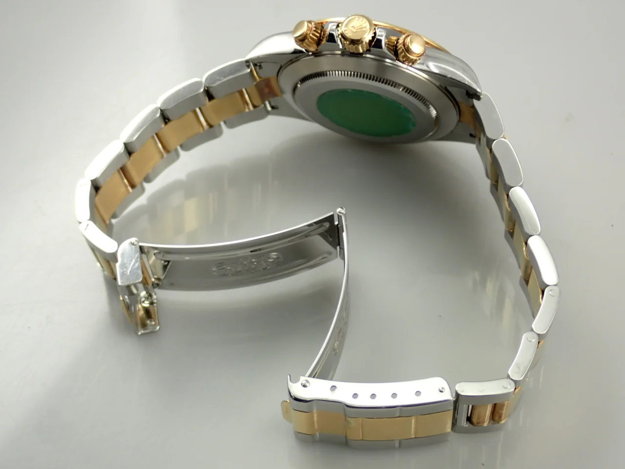 ロレックス デイトナ エルプリメロ Ref.16523 ステンレススチール/イエローゴールド ホワイト文字盤 - Image 8