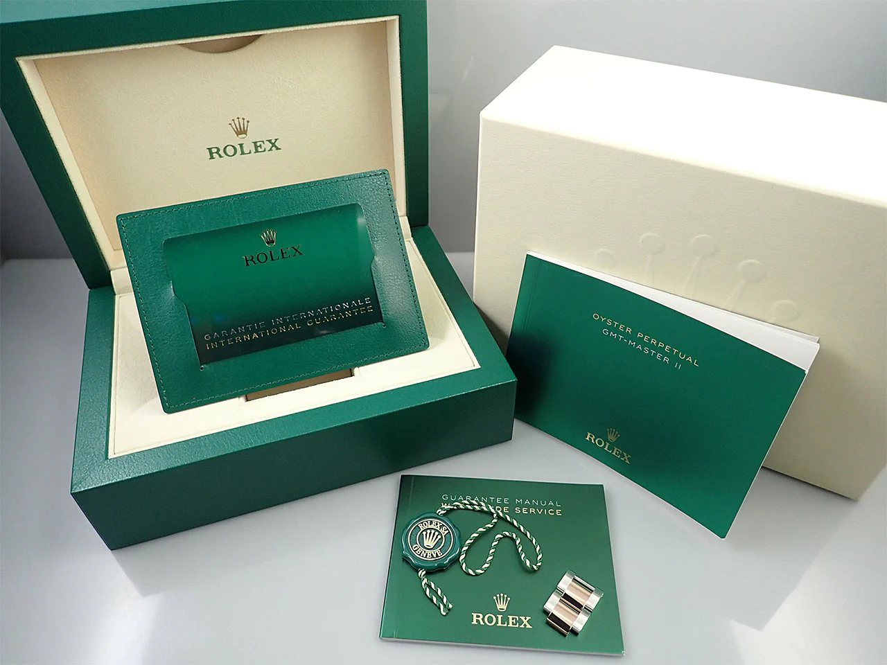 ロレックス GMTマスターII Ref.126711CHNR ステンレススチール/エバーローズゴールド ブラック文字盤 オイスターブレスレット オイスターブレスレット - Image 11