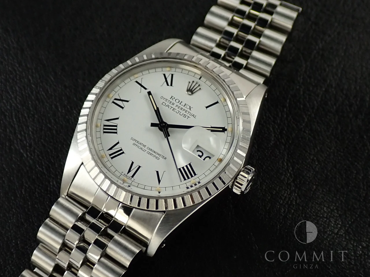 ロレックス デイトジャスト Ref.16030 ステンレススチール ホワイト文字盤 ジュビリーブレスレット - Image 11