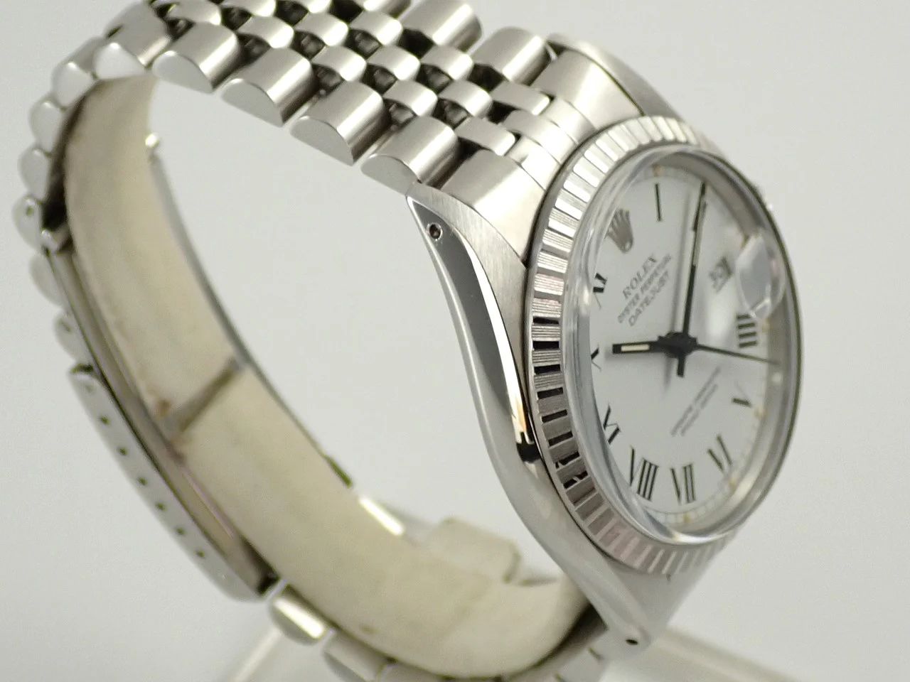 ロレックス デイトジャスト Ref.16030 ステンレススチール ホワイト文字盤 ジュビリーブレスレット - Image 5