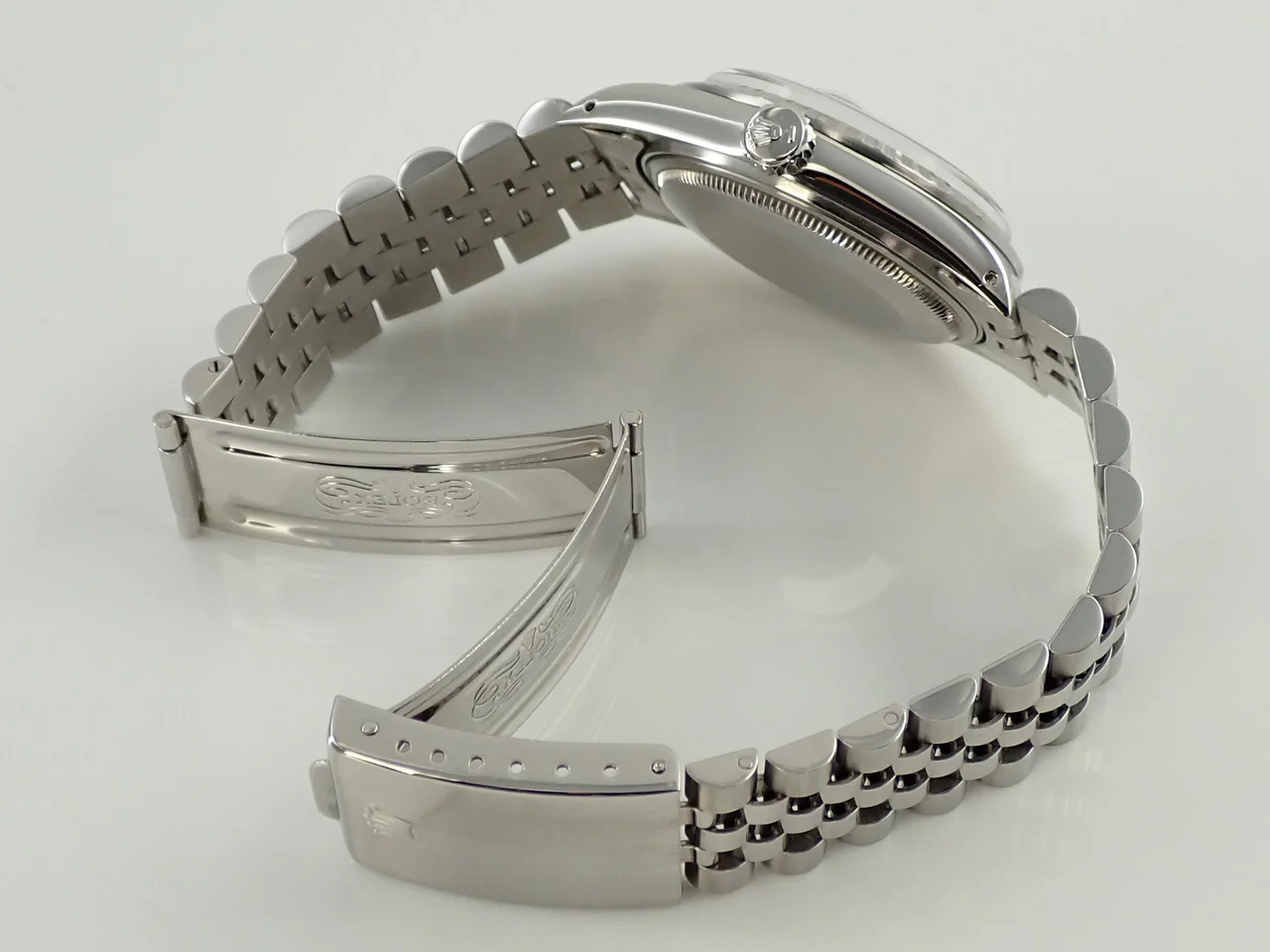 ロレックス デイトジャスト Ref.16030 ステンレススチール ホワイト文字盤 ジュビリーブレスレット - Image 8