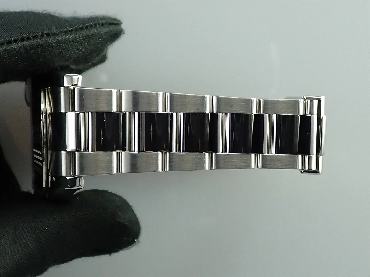 ロレックス デイトジャスト ターノグラフ Ref.116264 ステンレススチール/ホワイトゴールド ブラック文字盤 オイスターブレスレット - Image 10