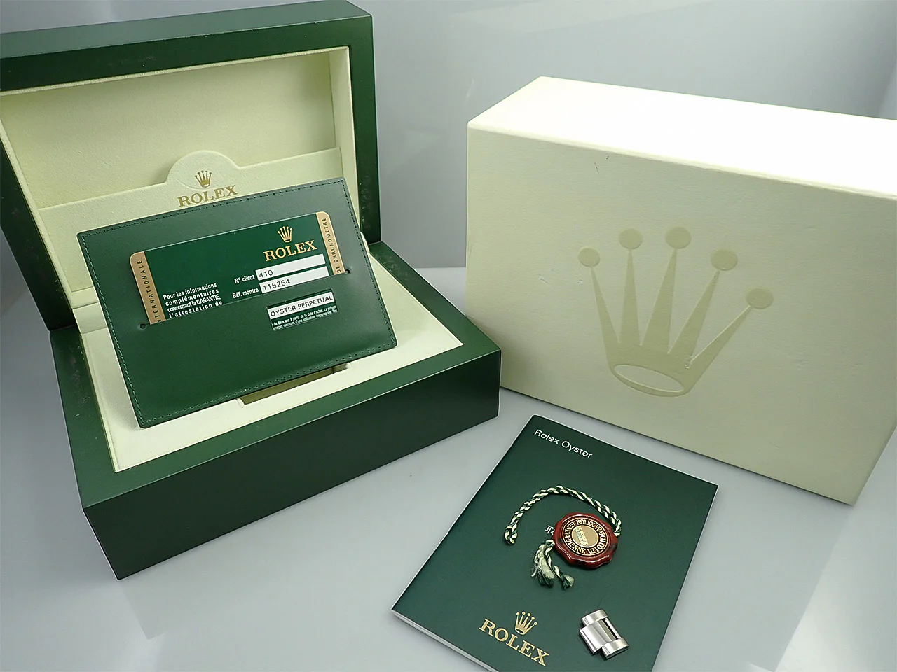 ロレックス デイトジャスト ターノグラフ Ref.116264 ステンレススチール/ホワイトゴールド ブラック文字盤 オイスターブレスレット - Image 11