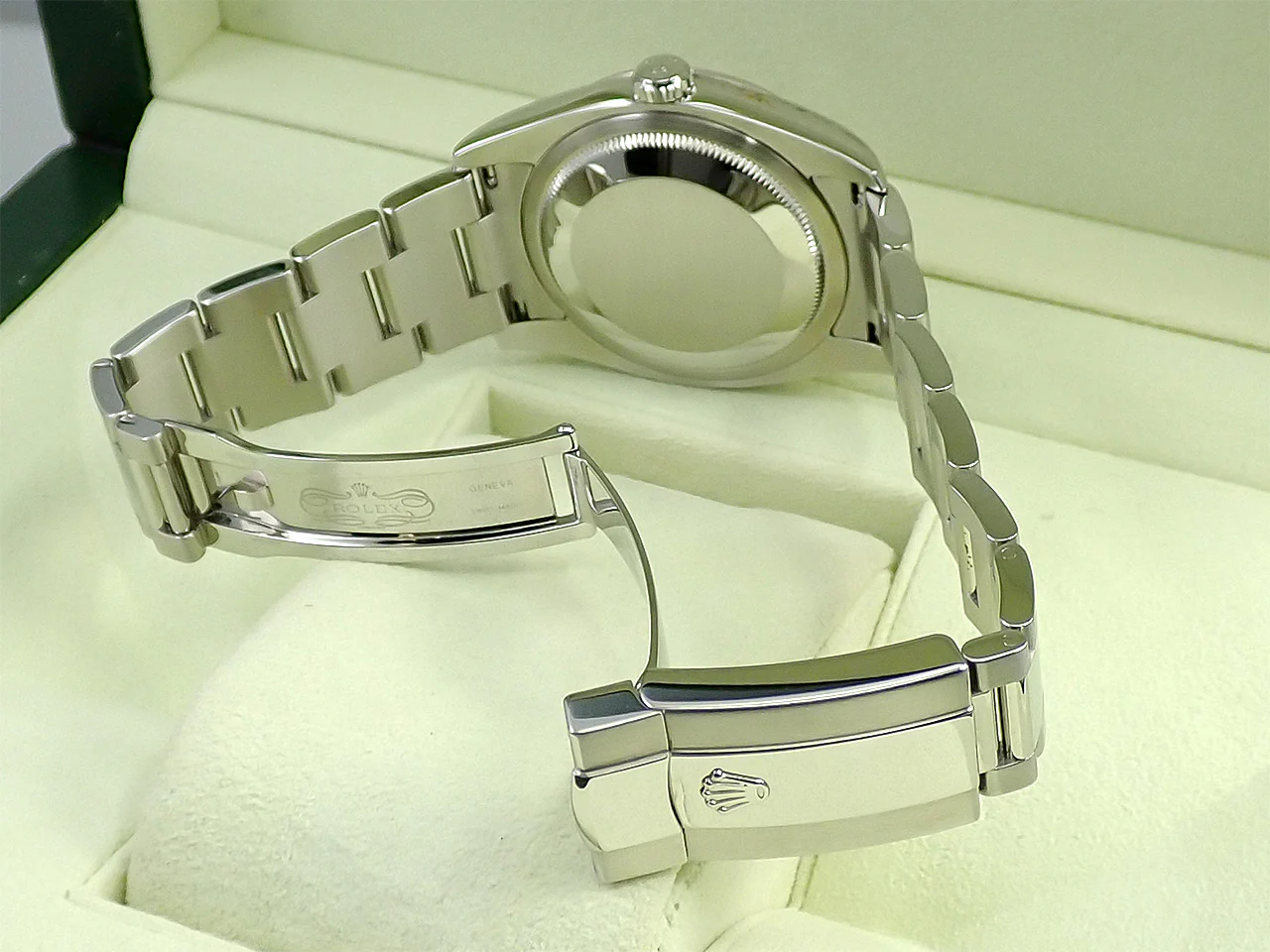 ロレックス デイトジャスト ターノグラフ Ref.116264 ステンレススチール/ホワイトゴールド ブラック文字盤 オイスターブレスレット - Image 9