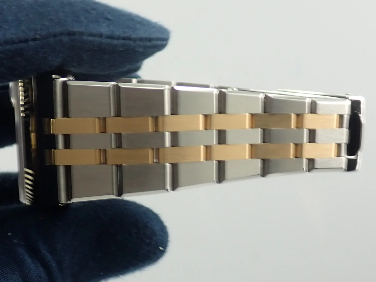 ロレックス デイトジャスト オイスタークォーツ Ref.17013 ステンレススチール/イエローゴールド ブルー文字盤 - Image 9