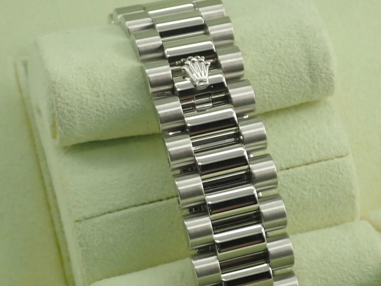 ロレックス デイデイト36 Ref.118206A プラチナ アイスブルー文字盤 - Image 7