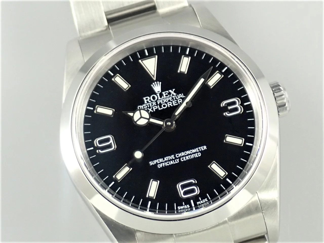 ロレックス エクスプローラーI Ref.114270 ステンレススチール ブラック文字盤 - Image 3