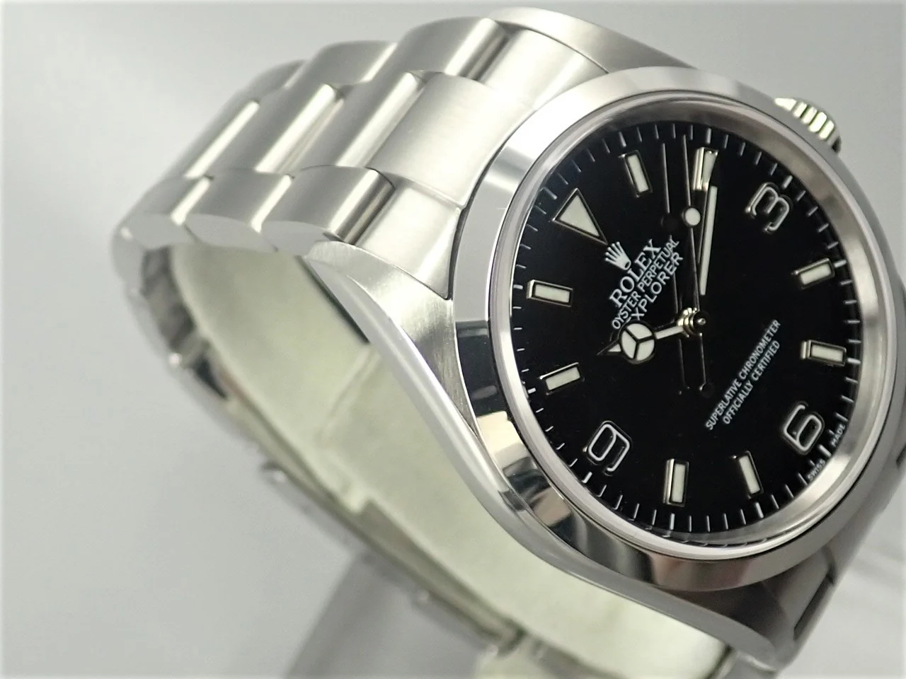 ロレックス エクスプローラーI Ref.114270 ステンレススチール ブラック文字盤 - Image 5