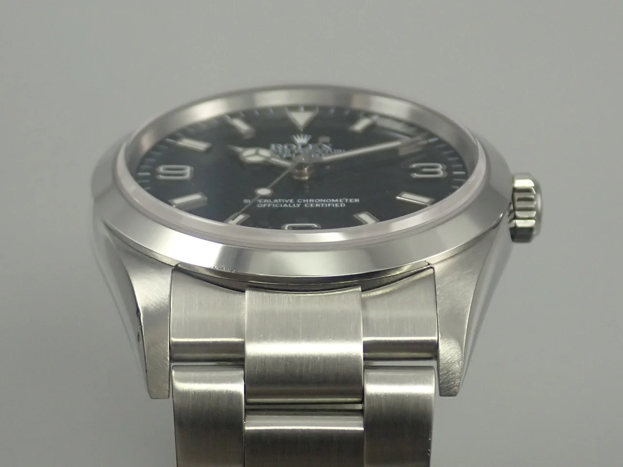 ロレックス エクスプローラーI Ref.114270 ステンレススチール ブラック文字盤 - Image 6