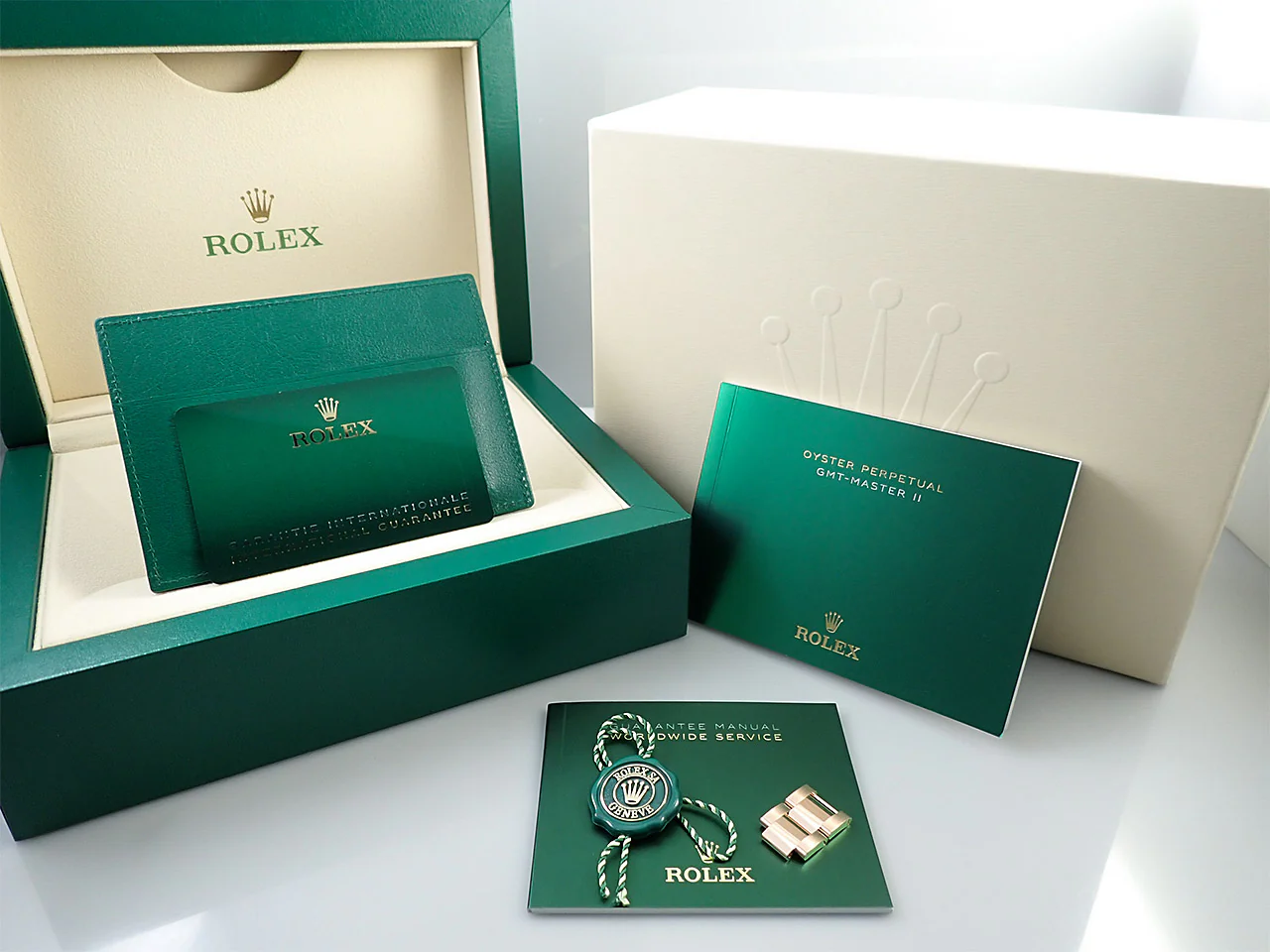 ロレックス GMTマスターII Ref.126715CHNR エバーローズゴールド ブラック文字盤 オイスターブレスレット オイスターブレスレット - Image 10