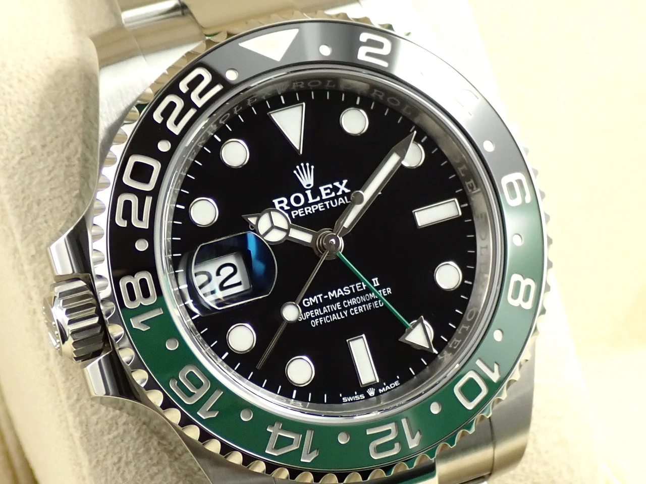 ロレックス GMTマスターII Ref.126720VTNR ステンレススチール ブラック文字盤 オイスターブレスレット - Image 3