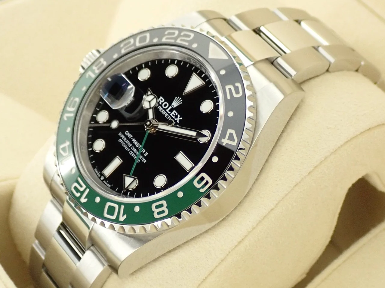 ロレックス GMTマスターII Ref.126720VTNR ステンレススチール ブラック文字盤 オイスターブレスレット - Image 4