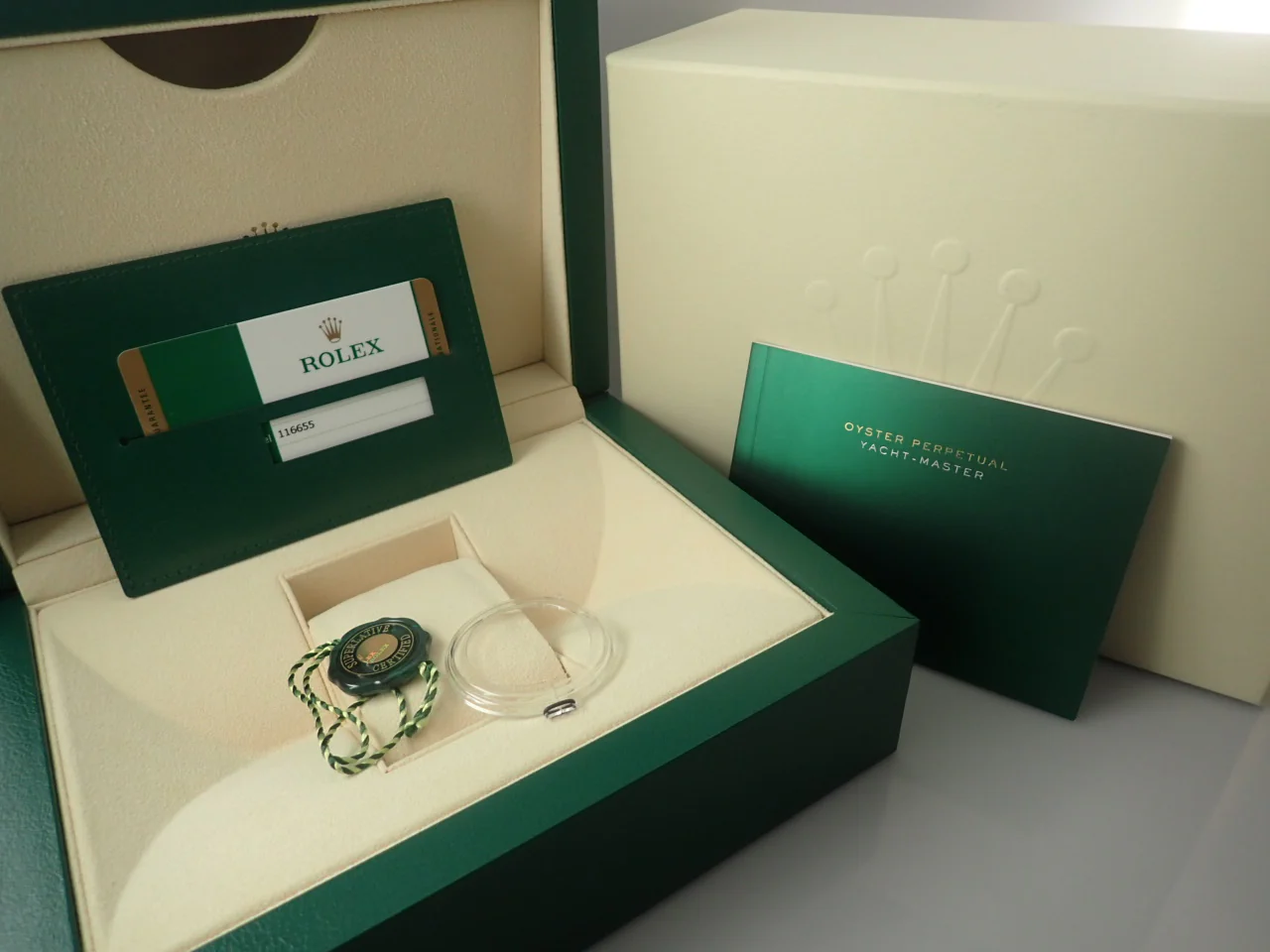 ロレックス ヨットマスター40 Ref.116655 エバーローズゴールド ブラック文字盤 - Image 9