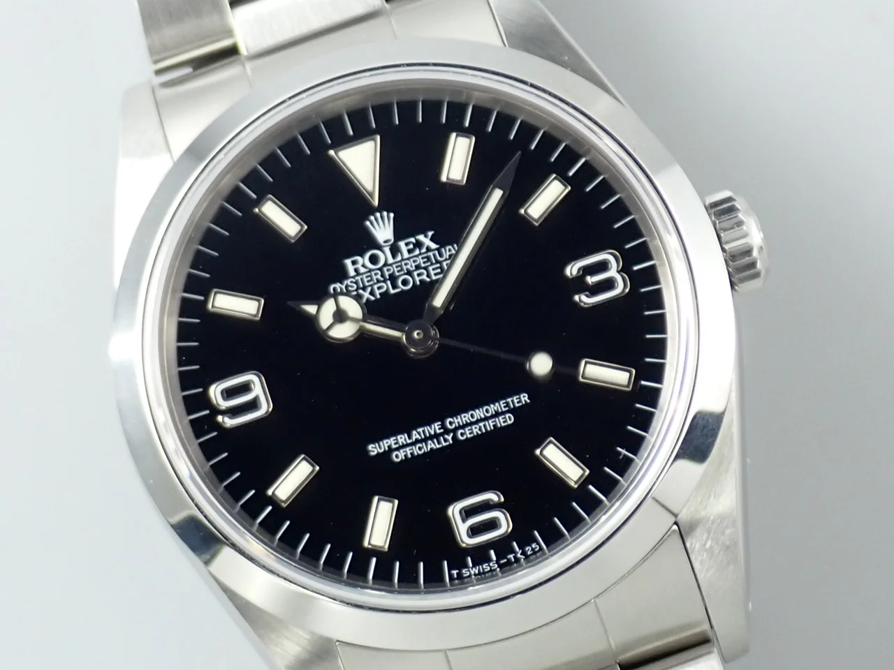 ロレックス エクスプローラーI Ref.14270 ステンレススチール ブラック文字盤 - Image 3