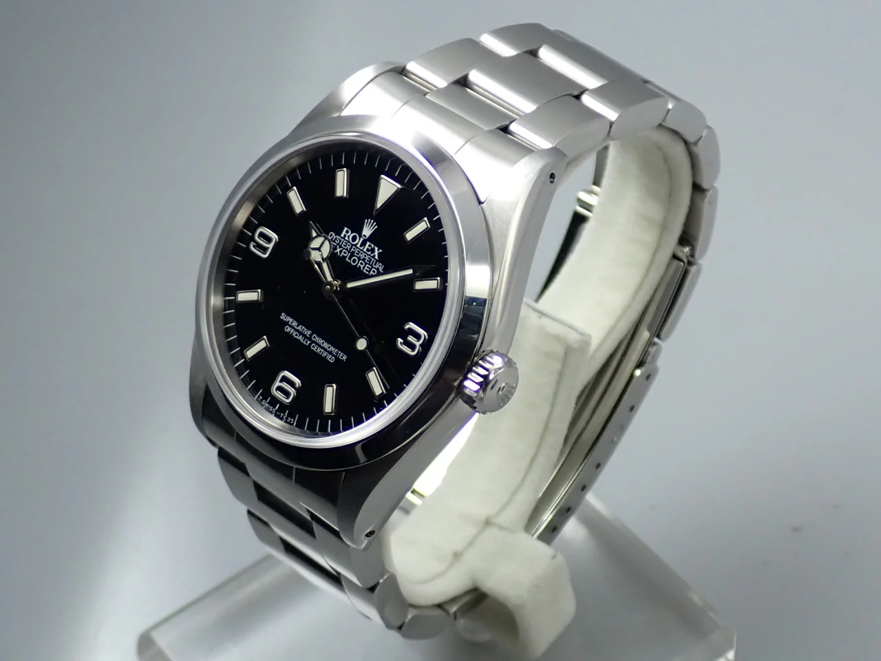 ロレックス エクスプローラーI Ref.14270 ステンレススチール ブラック文字盤 - Image 5