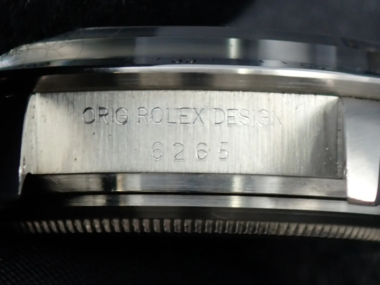 ロレックス デイトナ Ref.6265 ステンレススチール ブラック文字盤 - Image 12