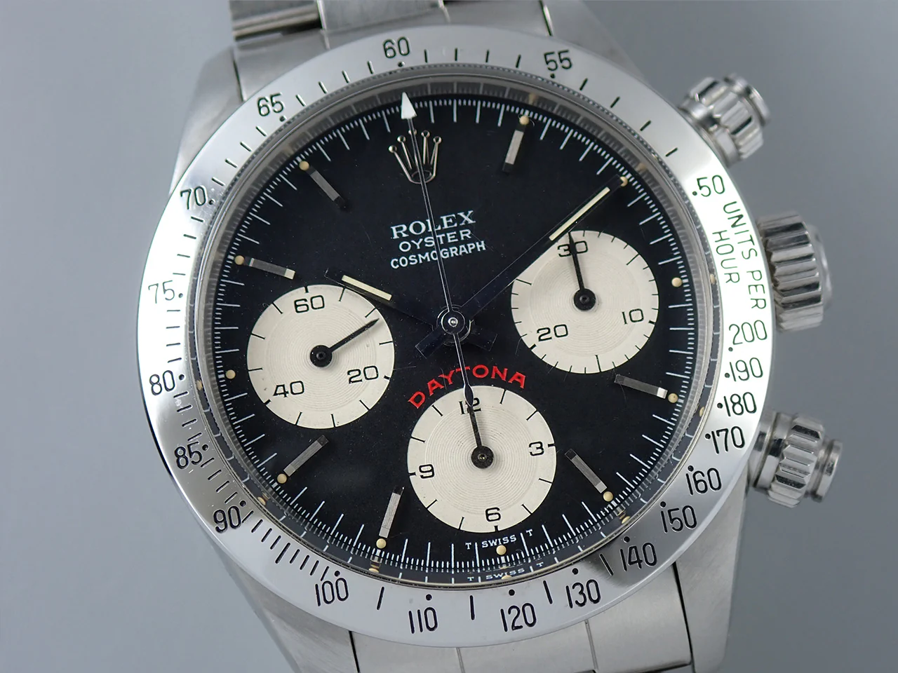 ロレックス デイトナ Ref.6265 ステンレススチール ブラック文字盤 - Image 3