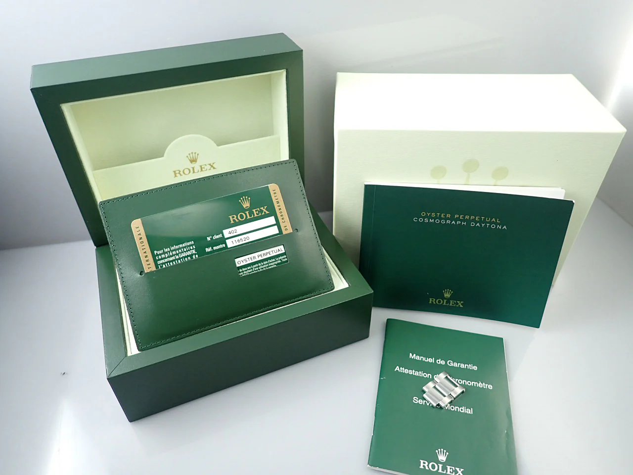 ロレックス デイトナ Ref.116520 ステンレススチール ホワイト文字盤 - Image 10