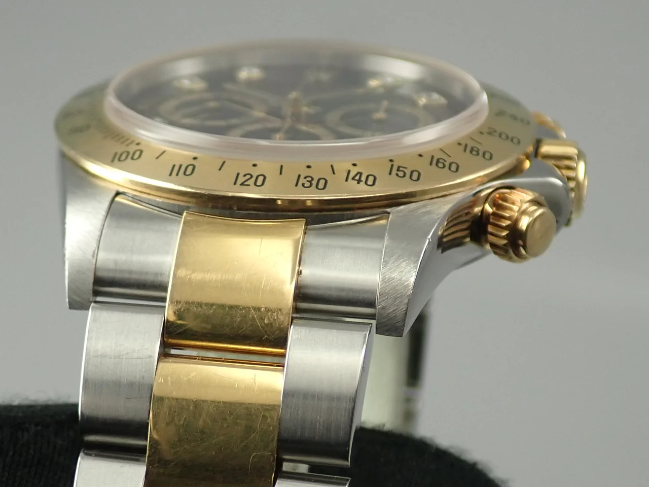 ロレックス デイトナ エルプリメロ Ref.16523 ステンレススチール/イエローゴールド ブラック文字盤 - Image 6