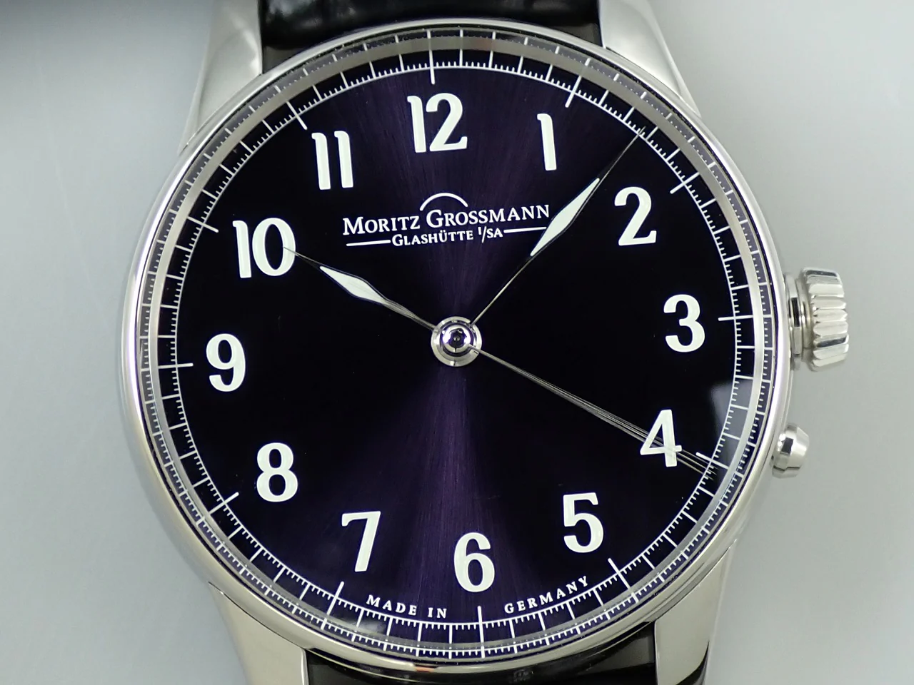 モリッツグロスマン セントラルセコンド Ref.MG-003297 パープル文字盤 極美品 M6YM4CS2 - Image 3