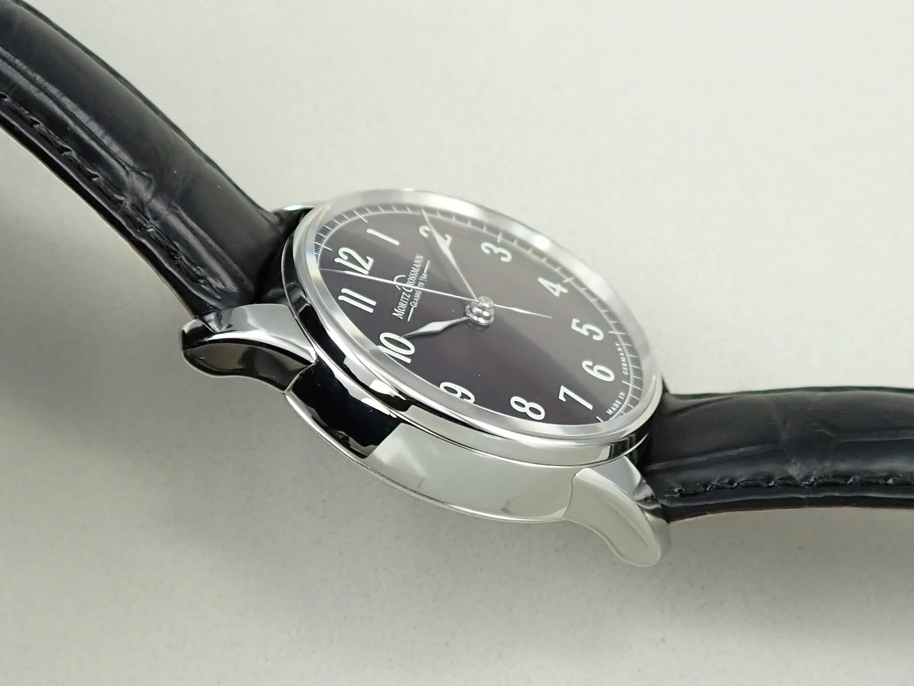 モリッツグロスマン セントラルセコンド Ref.MG-003297 パープル文字盤 極美品 M6YM4CS2 - Image 5