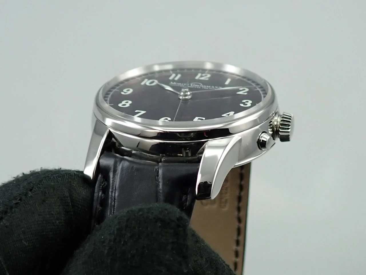 モリッツグロスマン セントラルセコンド Ref.MG-003297 パープル文字盤 極美品 M6YM4CS2 - Image 6