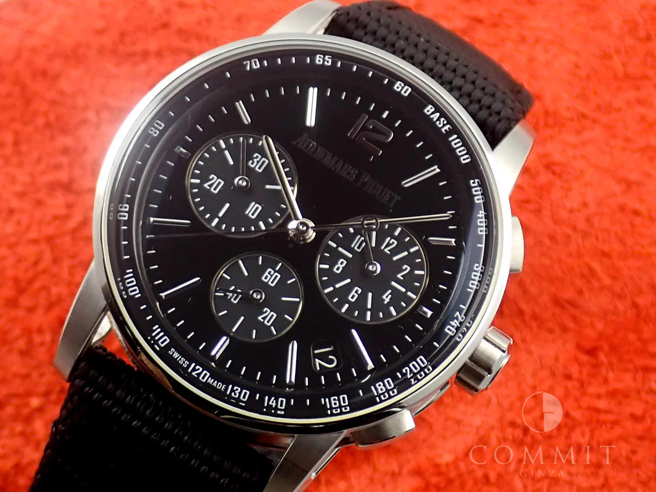 オーデマピゲ CODE 11.59 バイ オーデマ ピゲ クロノグラフ Ref.26393BC.OO.A002CR.01 ホワイトゴールド ブラックラッカー文字盤 - Image 10