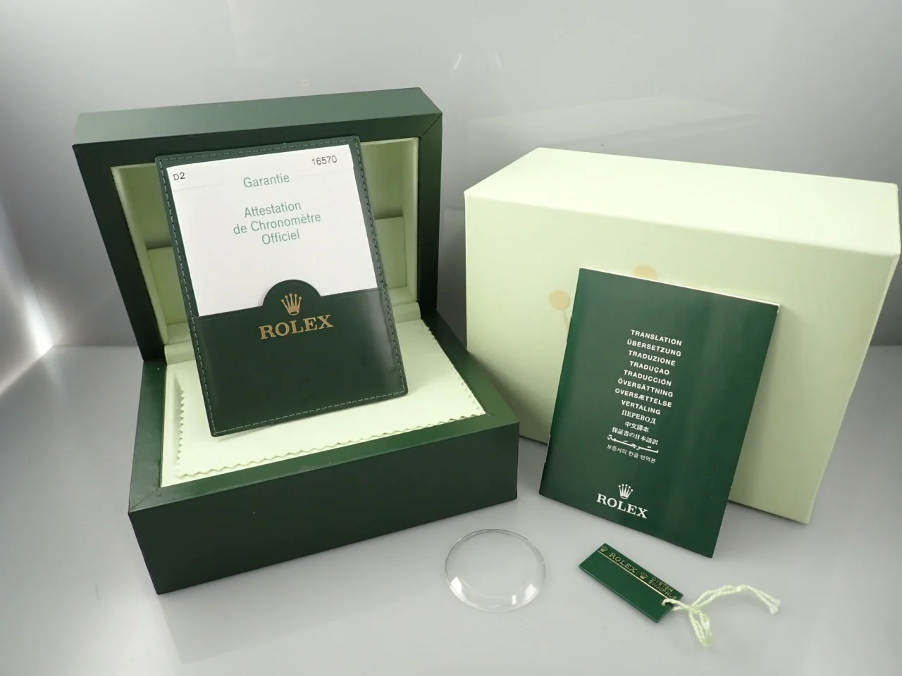 ロレックス エクスプローラーII Ref.16570 ステンレススチール ブラック文字盤 - Image 10