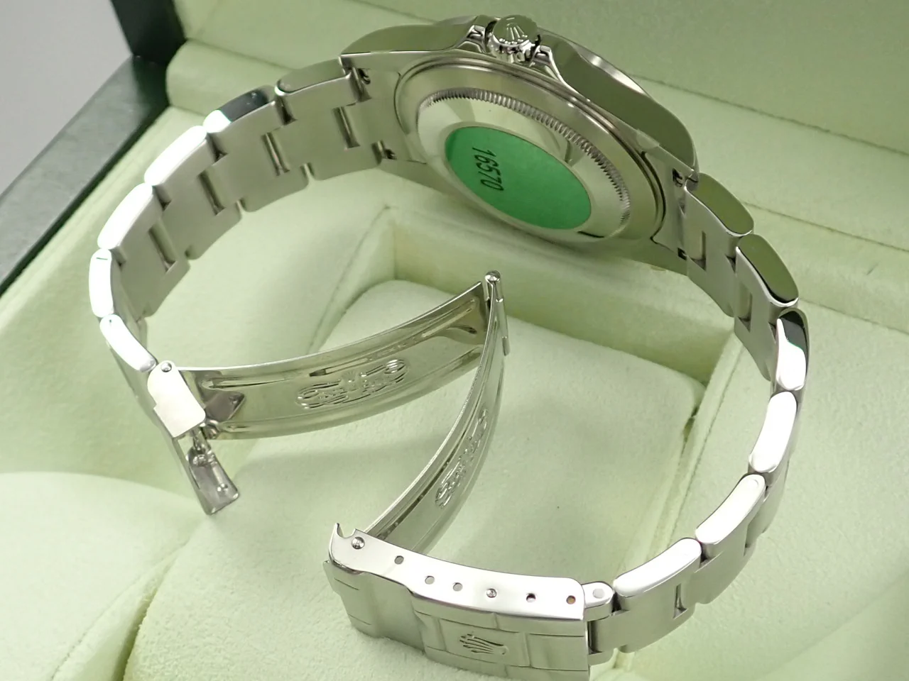 ロレックス エクスプローラーII Ref.16570 ステンレススチール ブラック文字盤 - Image 8