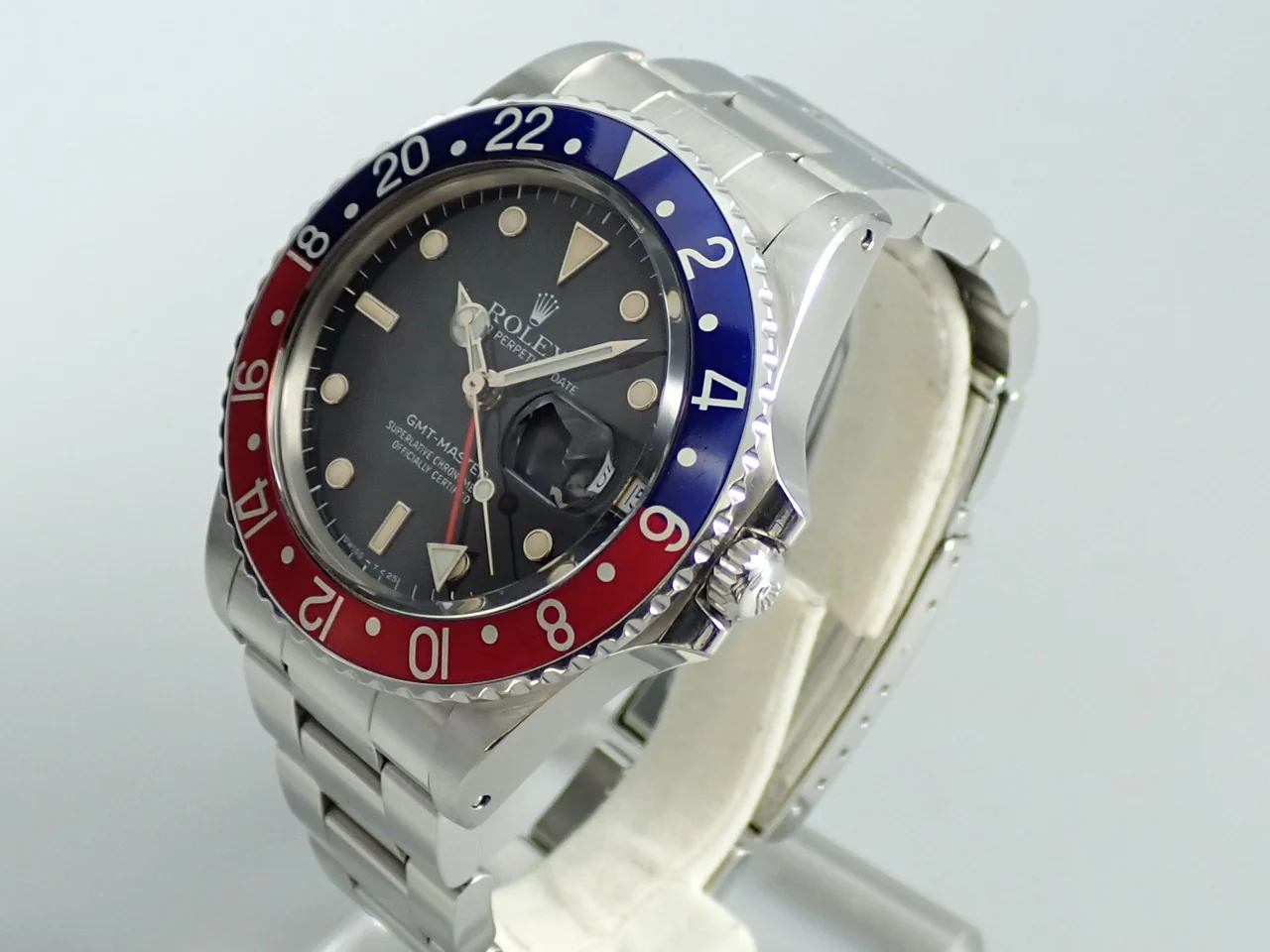 ロレックス GMTマスター Ref.16750 ステンレススチール ブラック文字盤 中古 MRA2JV39 - Image 4