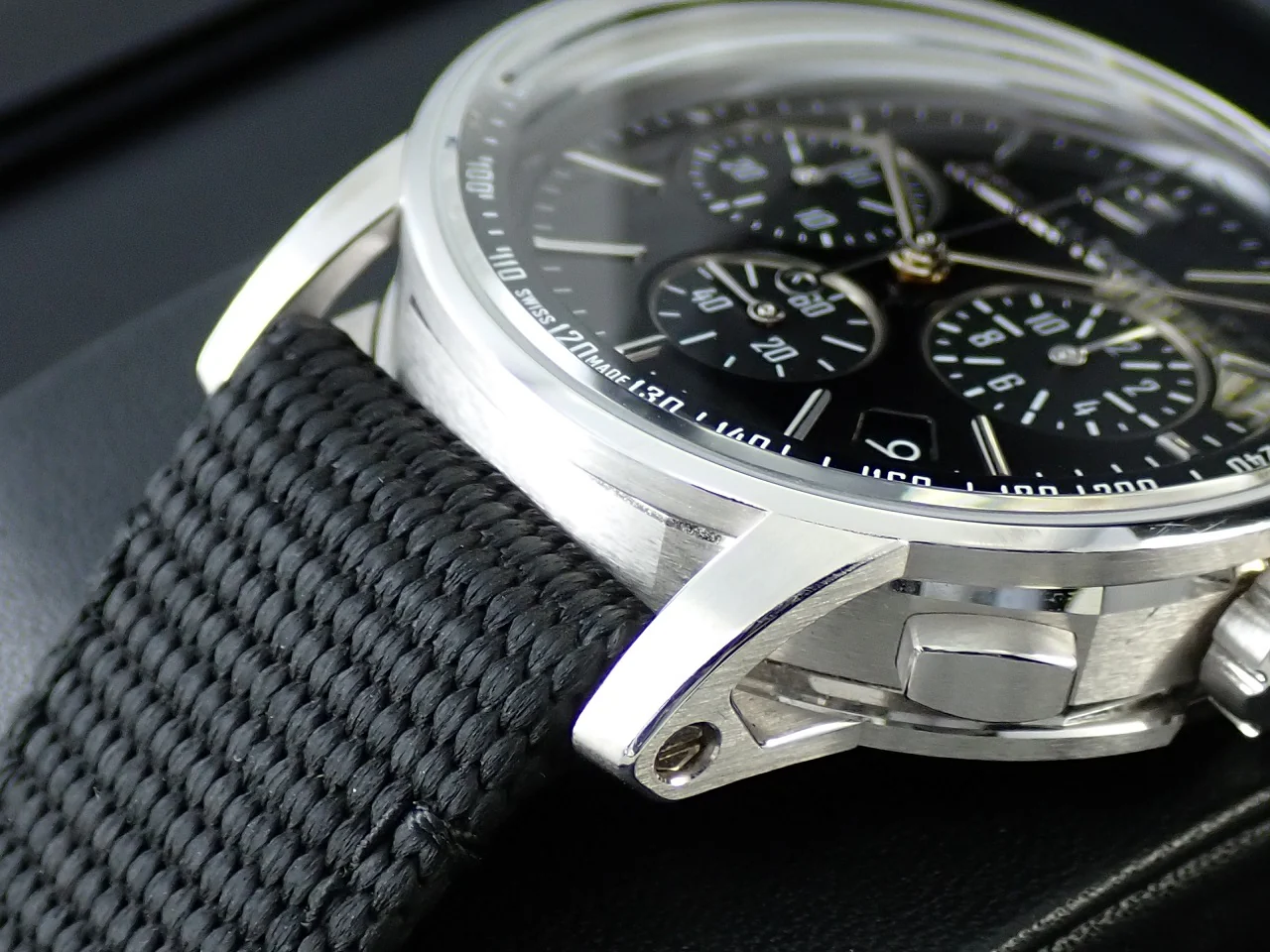 オーデマピゲ CODE 11.59 バイ オーデマ ピゲ クロノグラフ Ref.26393BC.OO.A002CR.01 ホワイトゴールド ブラックラッカー文字盤 - Image 6