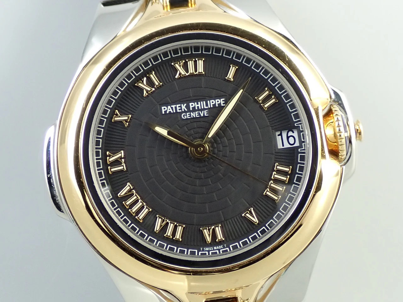 パテックフィリップ スカルプチャー Ref.5091/1JA-001 イエローゴールド ブラック文字盤 - Image 3