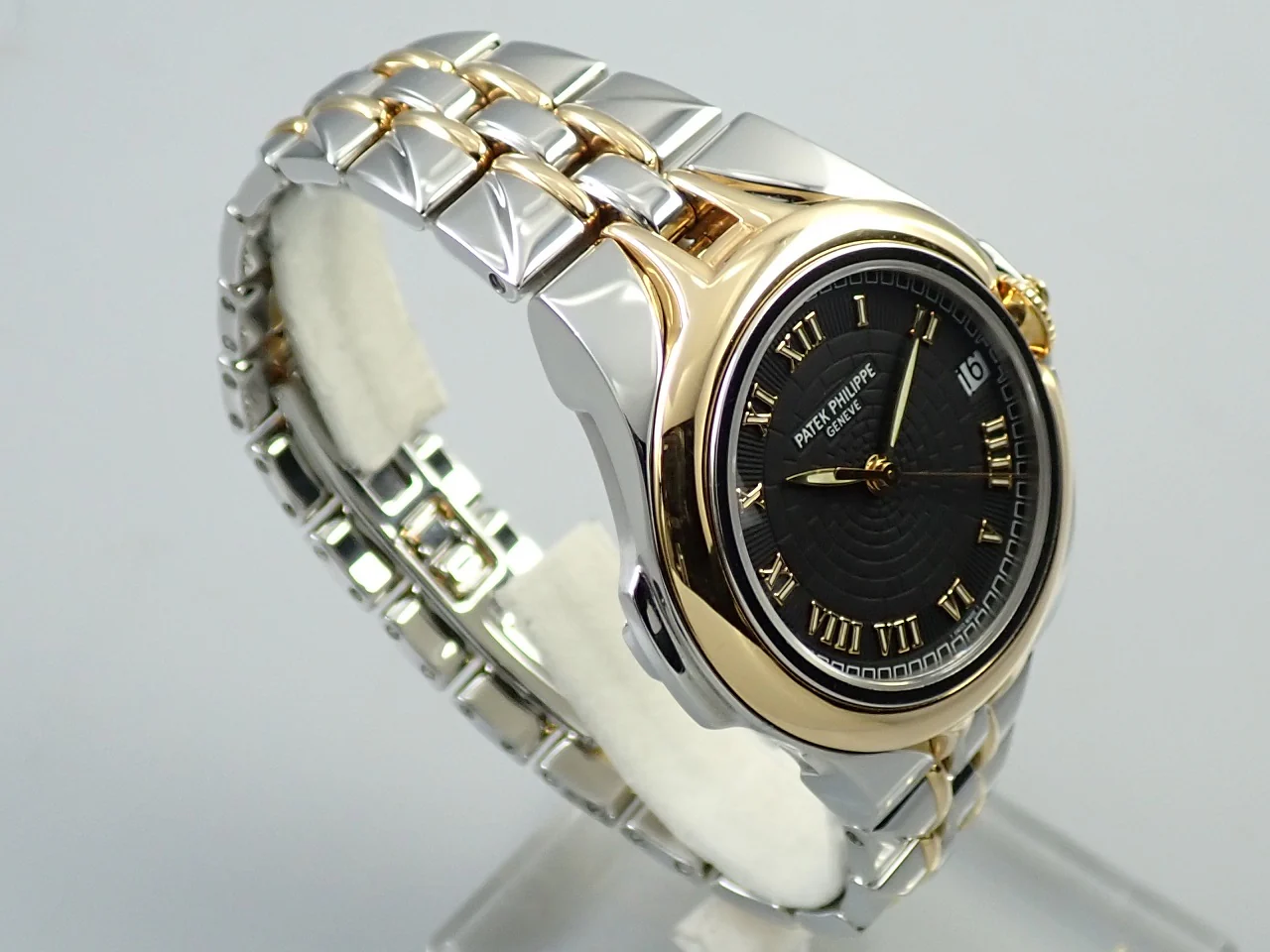 パテックフィリップ スカルプチャー Ref.5091/1JA-001 イエローゴールド ブラック文字盤 - Image 5