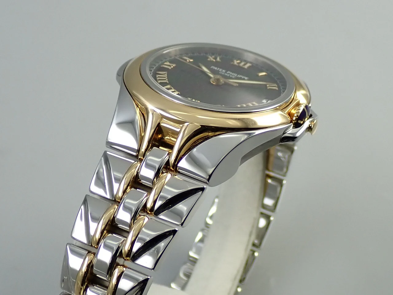 パテックフィリップ スカルプチャー Ref.5091/1JA-001 イエローゴールド ブラック文字盤 - Image 6