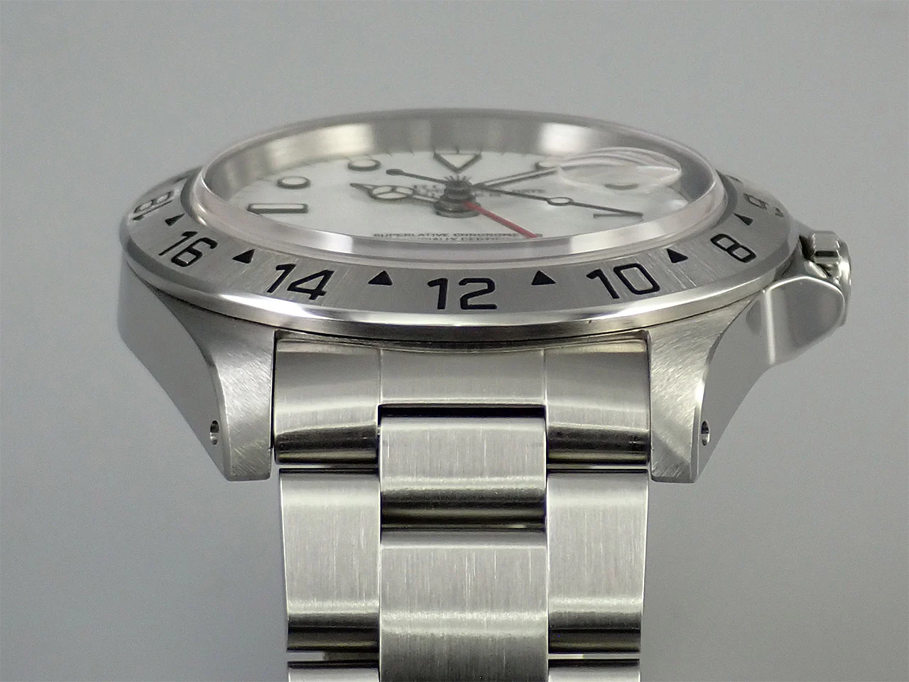 ロレックス エクスプローラーII Ref.16570 ステンレススチール ホワイト文字盤 - Image 6