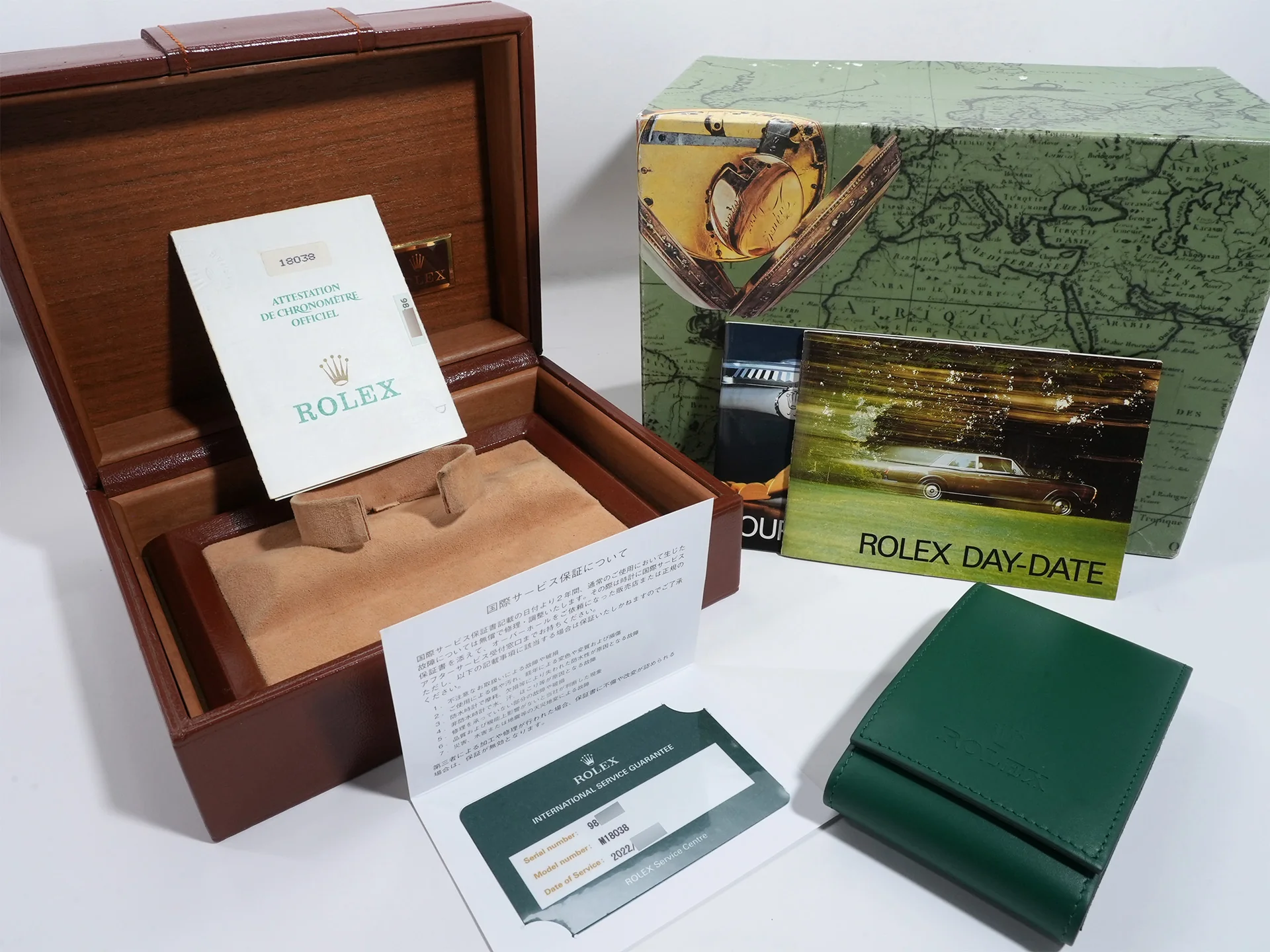 ロレックス デイデイト36 Ref.18038 イエローゴールド オニキス文字盤 - Image 10