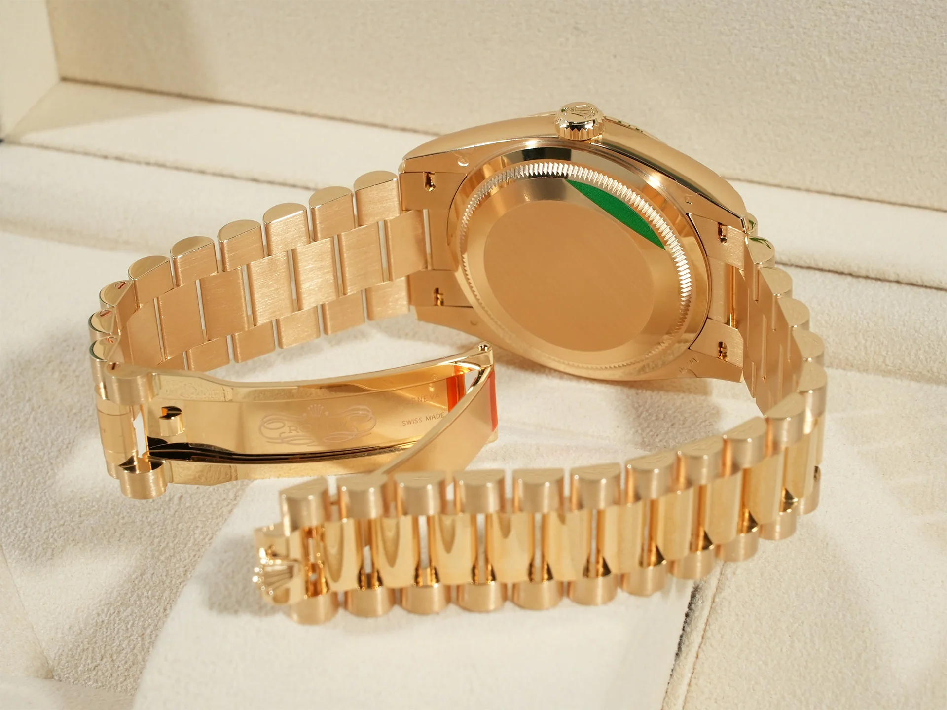 ロレックス デイデイト36 Ref.128238 イエローゴールド パズル文字盤 - Image 7