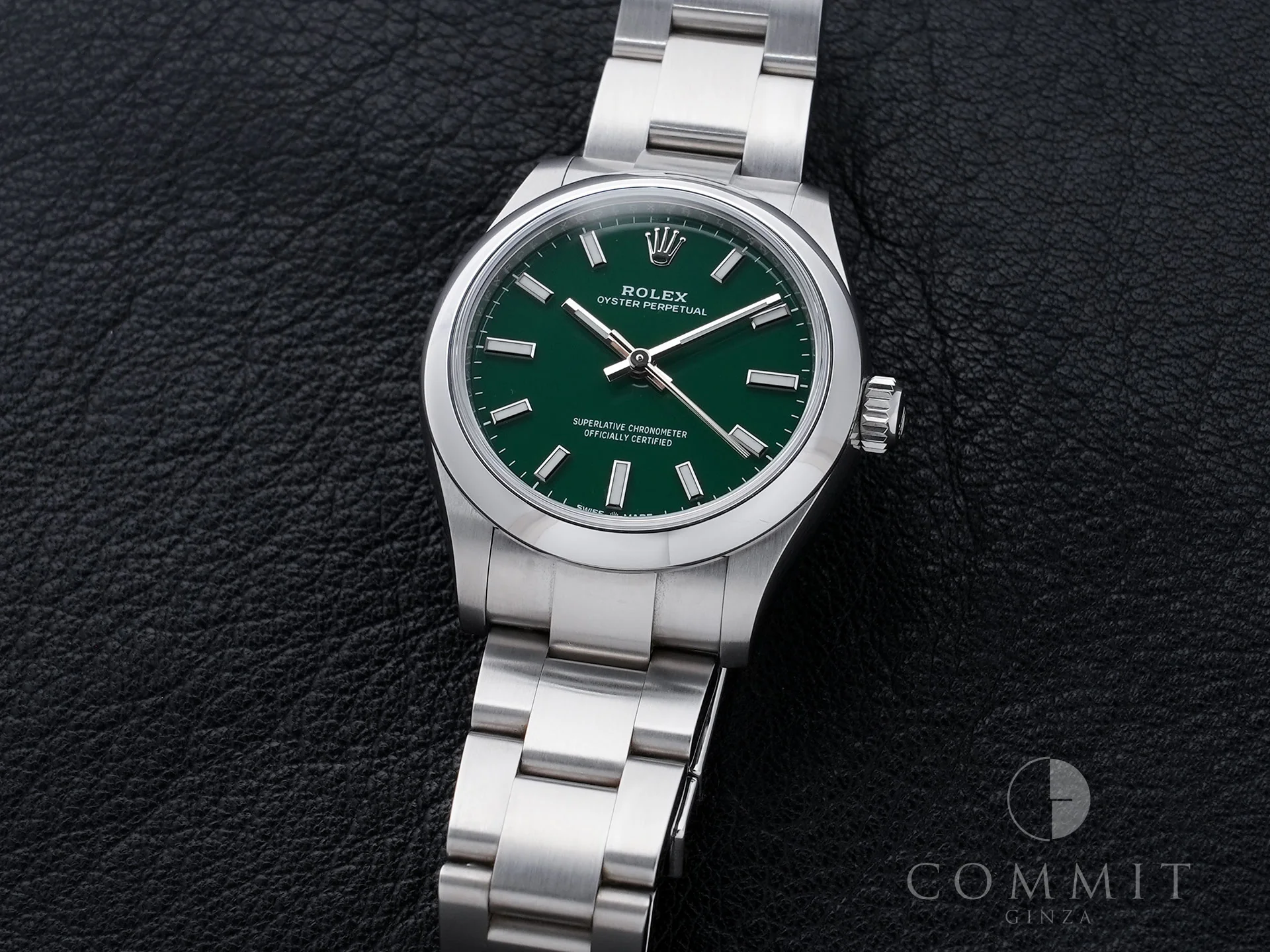 ロレックス オイスターパーペチュアル31 Ref.277200 ステンレススチール グリーン文字盤 中古 nvb4sa2p - Image 11