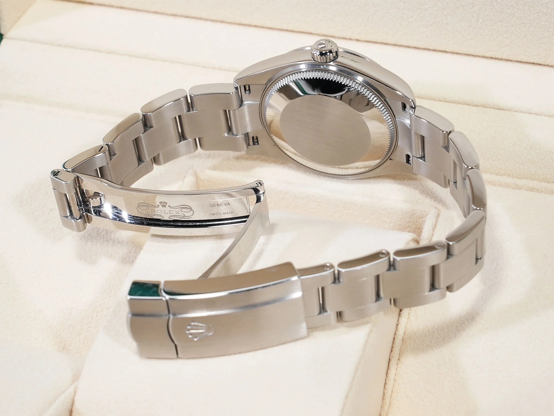 ロレックス オイスターパーペチュアル31 Ref.277200 ステンレススチール グリーン文字盤 中古 nvb4sa2p - Image 8